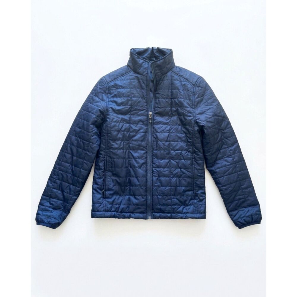 Land's End Women's Navy Blue Lightweight Quilted Puffer Jacket Size S